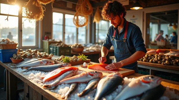 Où acheter du poisson frais à Caen : les meilleures options